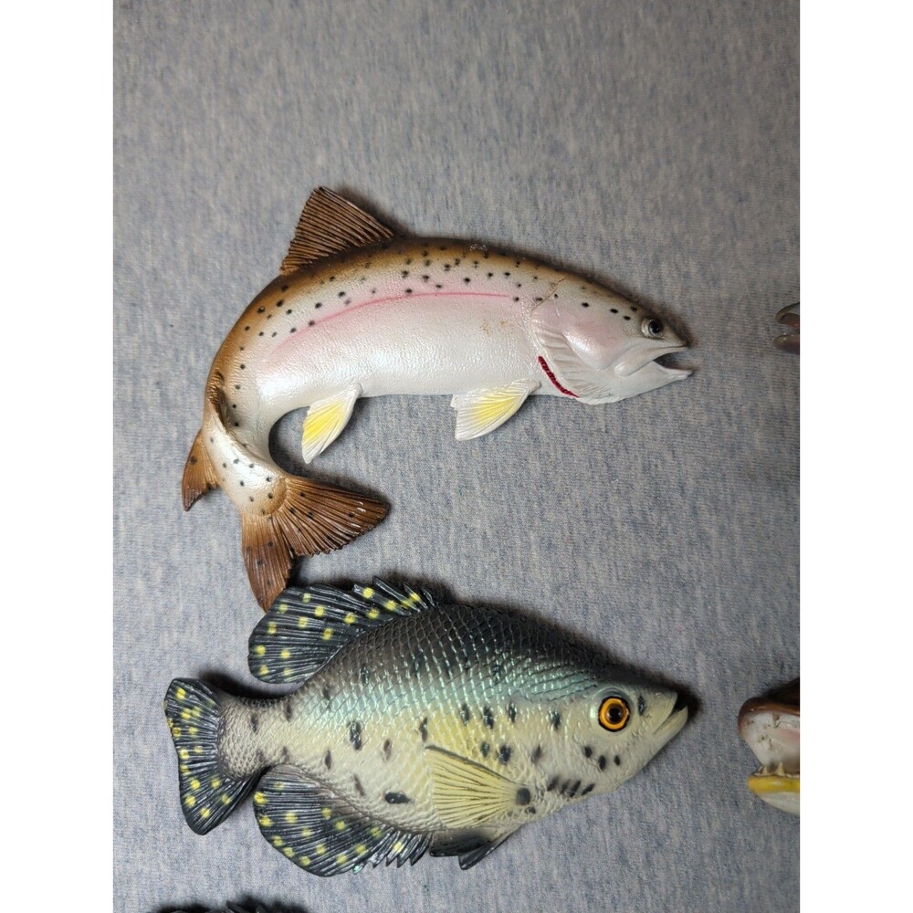 Lot Of 7 Fishing Magnets Bottle Opener Resin Cabin Outdoors Unique Gift - Picture 7 of 13